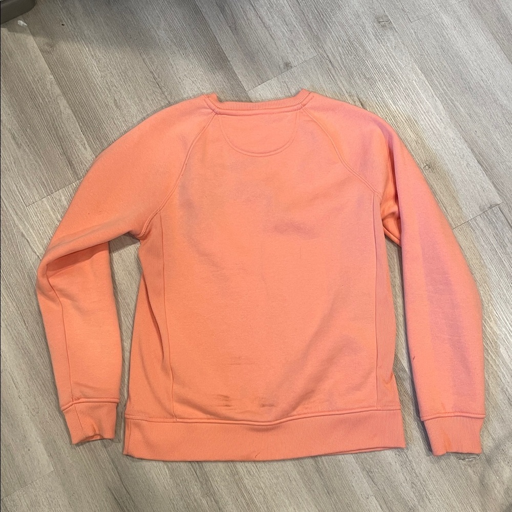 Carhartt Peach Sweatshirt Relaxed Fit Size Small - Picture 5 of 7